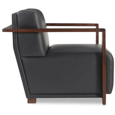 Barnes Accent Chair Black 8 Barnes Accent Chair Black MU-1004-02 MU 1004 02 Barnes side right shadsilo