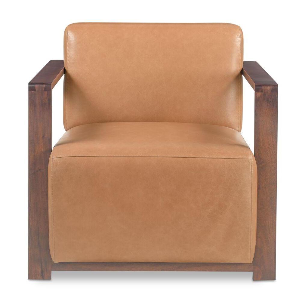 Barnes Accent Chair Tan 1 Barnes Accent Chair Tan
