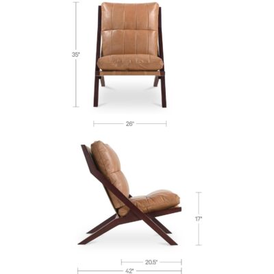 Preston Accent Chair Tan 5 Preston Accent Chair Tan MU-1005-40 MU 1005 40 70 dim