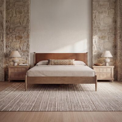 Crosby King Bed Brown MU-1009-03-0 MU 1009 03 0 10