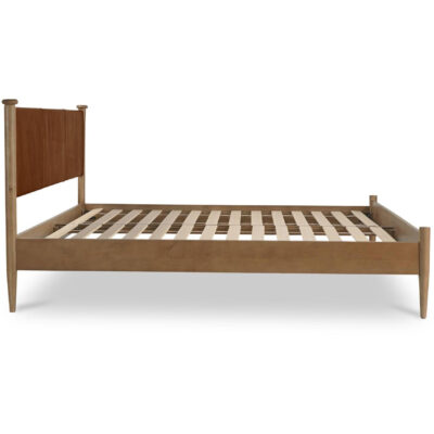 Crosby King Bed Brown MU-1009-03-0 MU 1009 03 0 Crosby side right shadsilo