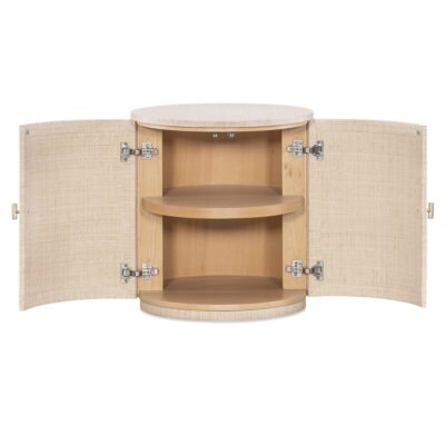 Margaritaville Coral Round End Table 12 Margaritaville Coral Round End Table MV-5962-80116-05 MV 5962 80116 05 straight open silo