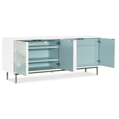 Margaritaville Bubbles Up Credenza 11 Margaritaville Bubbles Up Credenza MV-5964-55481-02 MV 5964 55481 02 open silo