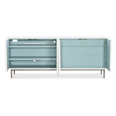 Margaritaville Bubbles Up Credenza 14 Margaritaville Bubbles Up Credenza MV-5964-55481-02 MV 5964 55481 02 straight open silo