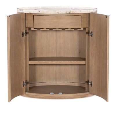 Margaritaville Island Time Bar Cabinet MV-5964-75162-81 MV 5964 75162 81 straight open silo