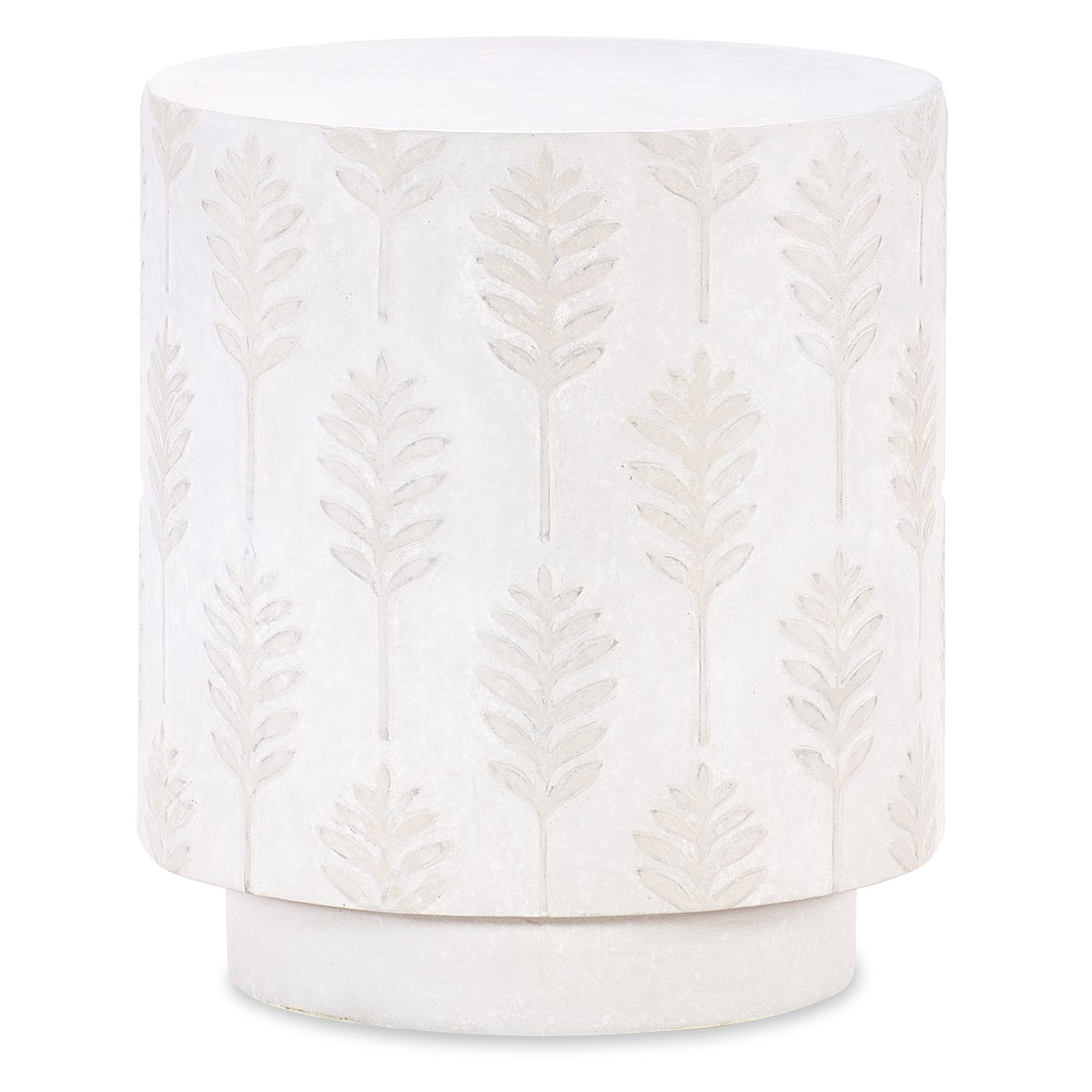 Palm Frond End Table 1 Palm Frond End Table