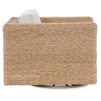 Somerset Swivel Glider Club Chair in Poros Dune (D) MV-9101-21SG-P-STKIT MV 9101 21SG side silo 1