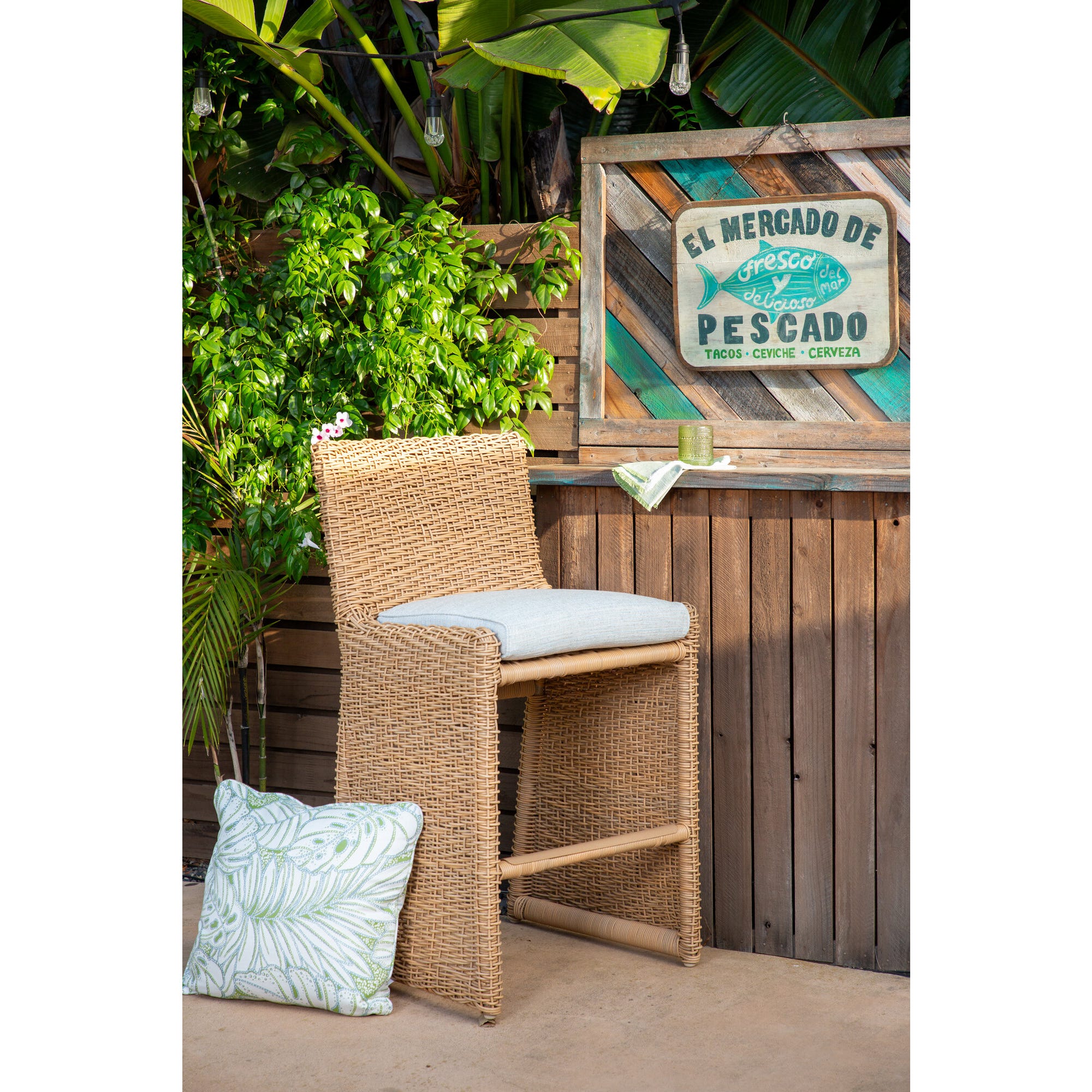 Somerset Barstool in Poros Dune (D) 7 Somerset Barstool in Poros Dune (D) - Image 7