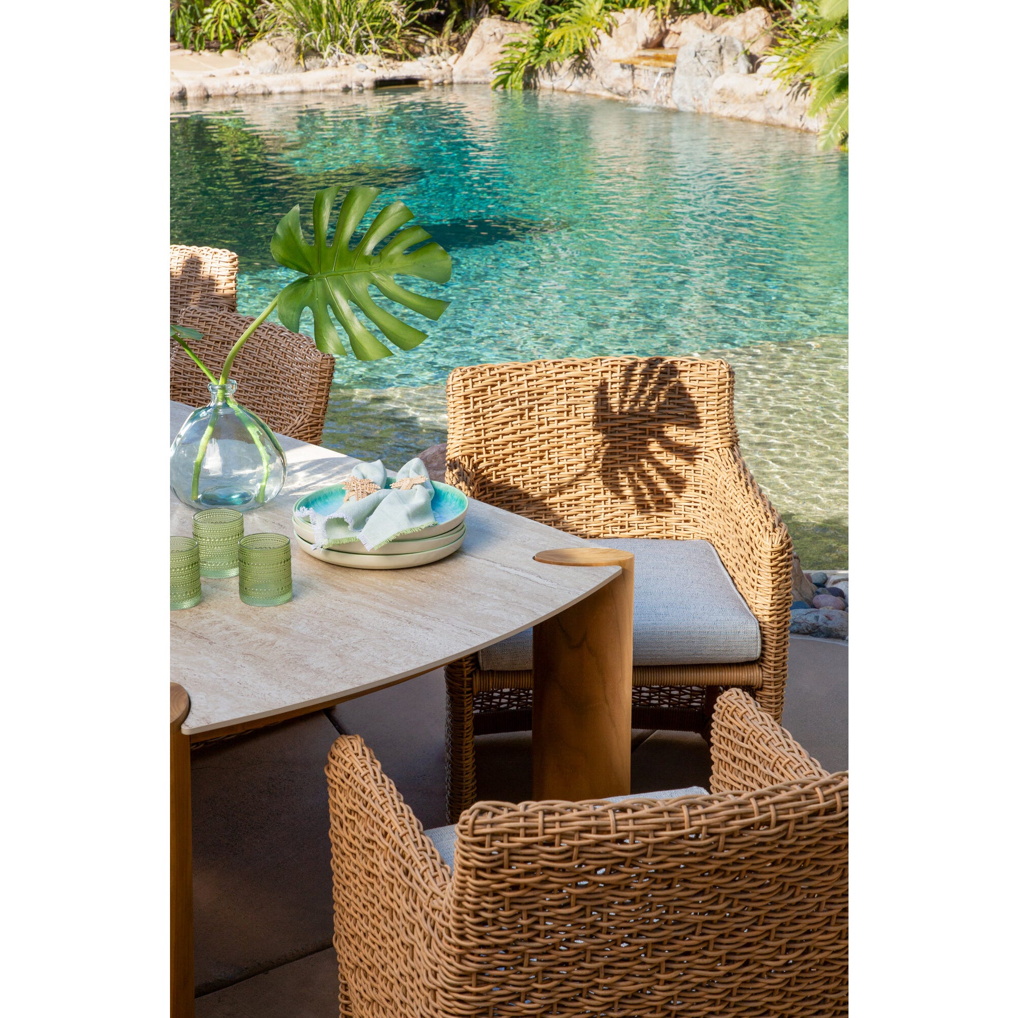 Somerset Dining Chair in Poros Dune (D) 6 Somerset Dining Chair in Poros Dune (D) - Image 6