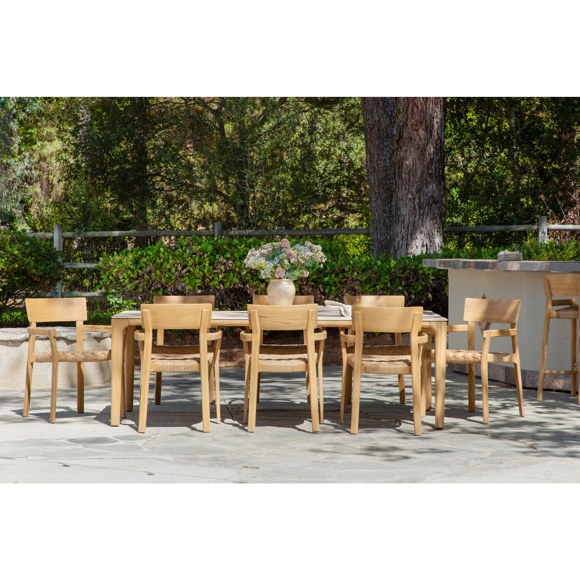 Catalina 90 in. Rectangle Dining Table 4 Catalina 90 in. Rectangle Dining Table - Image 4