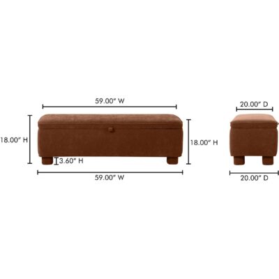 Ichigo Storage Bench OA-1004-12 OA 1004 12 70