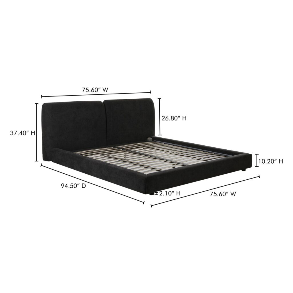 Zeppelin Queen Bed - Image 16