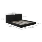 Zeppelin Queen Bed OA-1005-02-0 OA 1005 02 0 70