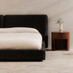 Zeppelin King Bed Heather Black OA-1006-02-0 OA 1006 02 0 30