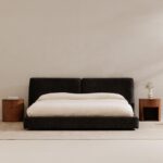 Zeppelin King Bed Heather Black OA-1006-02-0 OA 1006 02 0 50
