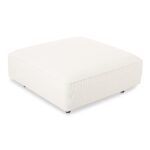 Rosello Ottoman White OA-1012-18 OA 1012 18 02