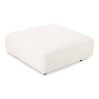 Rosello Ottoman White 9 Rosello Ottoman White OA-1012-18 OA 1012 18 02