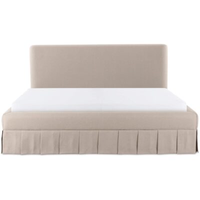 Maren Queen Bed Beige