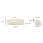 Cove Outdoor Sofa Cream OA-1021-05 OA 1021 05 70