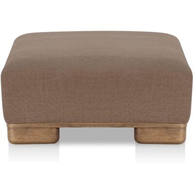 June Ottoman Dark Brown