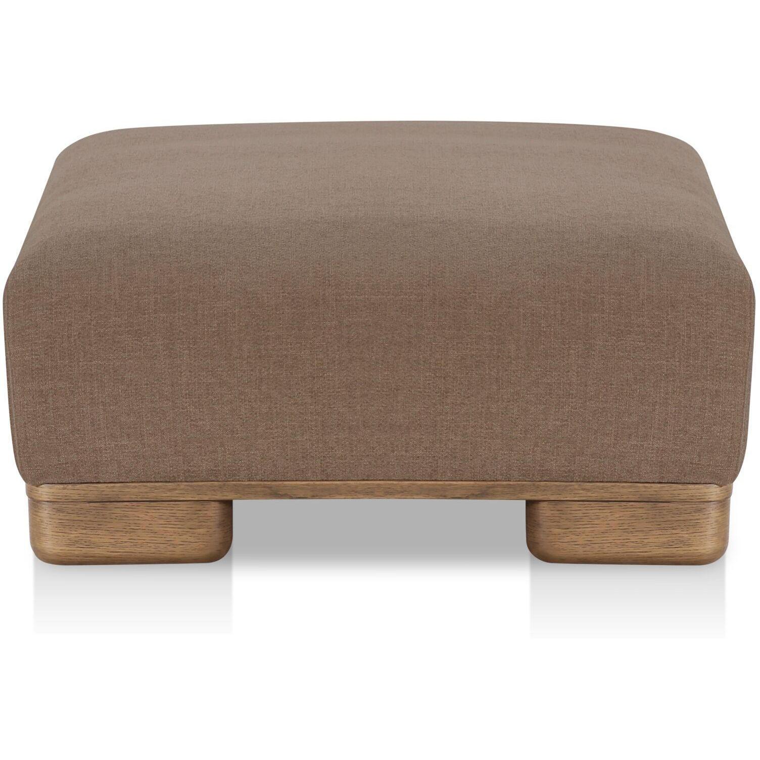 June Ottoman Dark Brown 1 June Ottoman Dark Brown