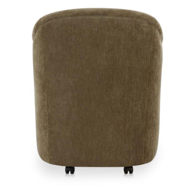 Drava Rolling Dining Chair Green OA-1034-16 OA 1034 16 Drava back shadsilo