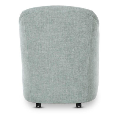 Drava Rolling Dining Chair Light Blue OA-1034-45 OA 1034 45 Drava back shadsilo