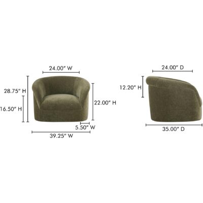 Thora Lounge Chair OA-1039-27 OA 1039 27 70