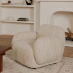 Hazel Lounge Chair Off White OA-1043-34 OA 1043 34 30