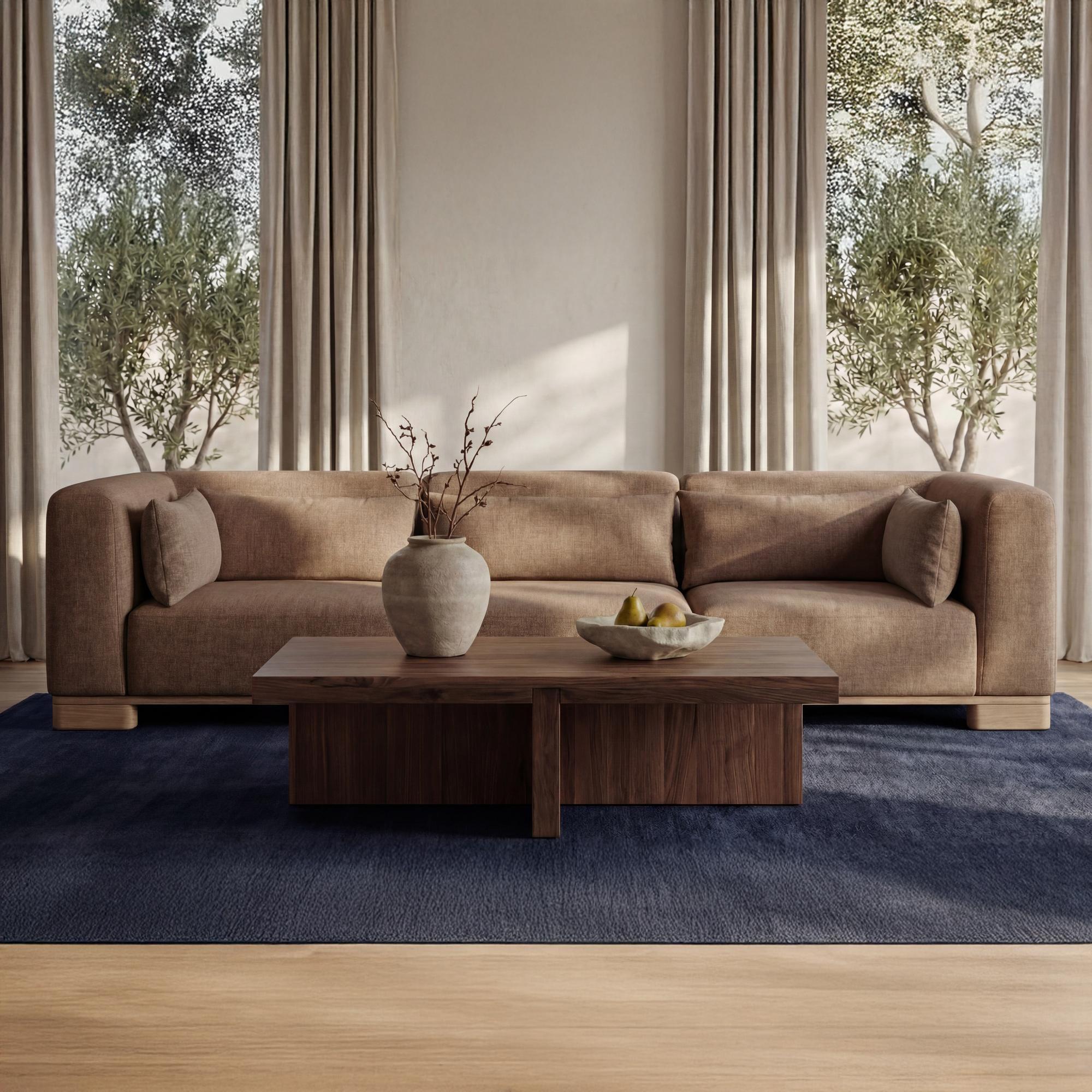 June Modular Sofa Dark Brown 2 June Modular Sofa Dark Brown - Image 2