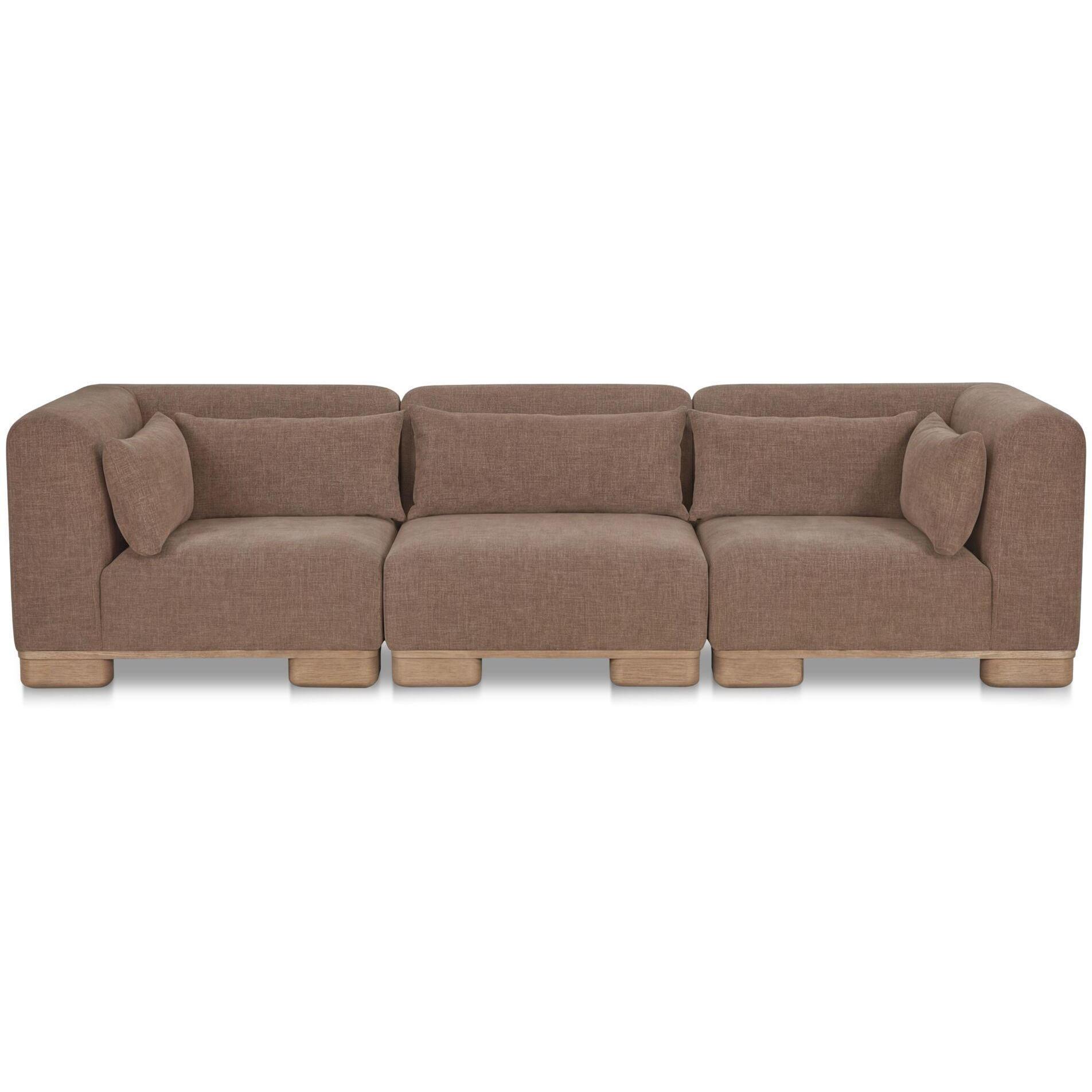 June Modular Sofa Dark Brown 1 June Modular Sofa Dark Brown