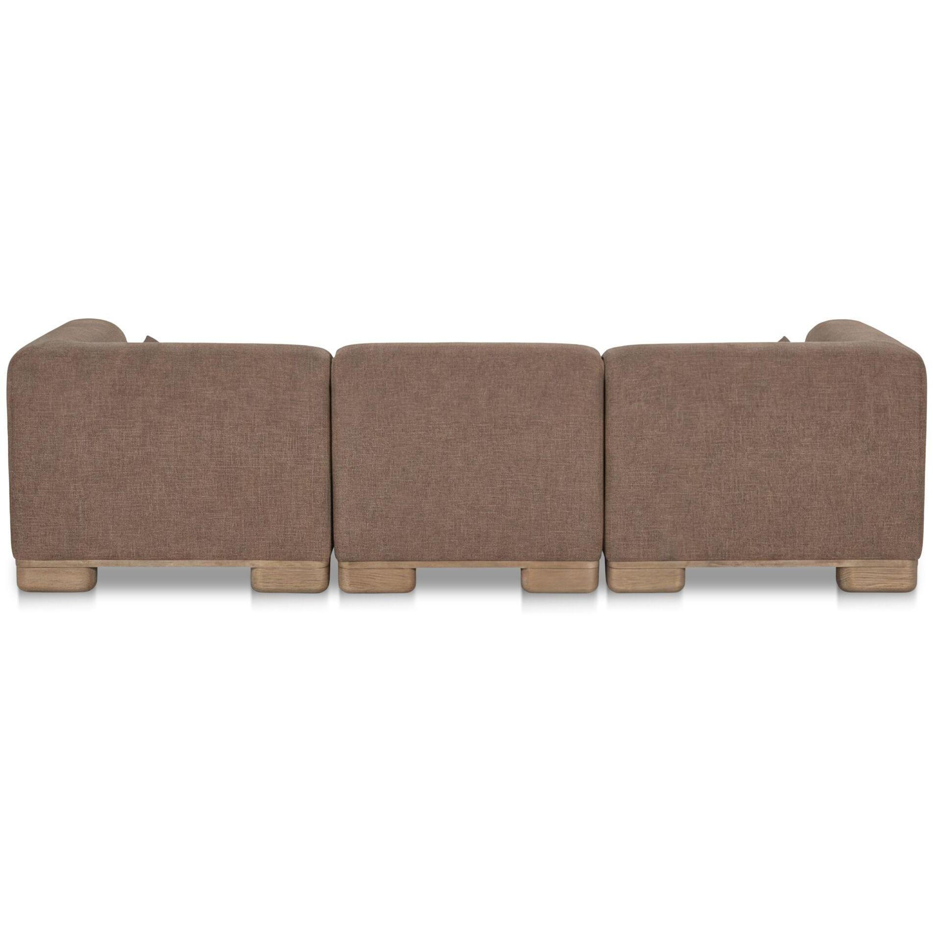 June Lounge Modular Sectional Dark Brown 5 June Lounge Modular Sectional Dark Brown - Image 5