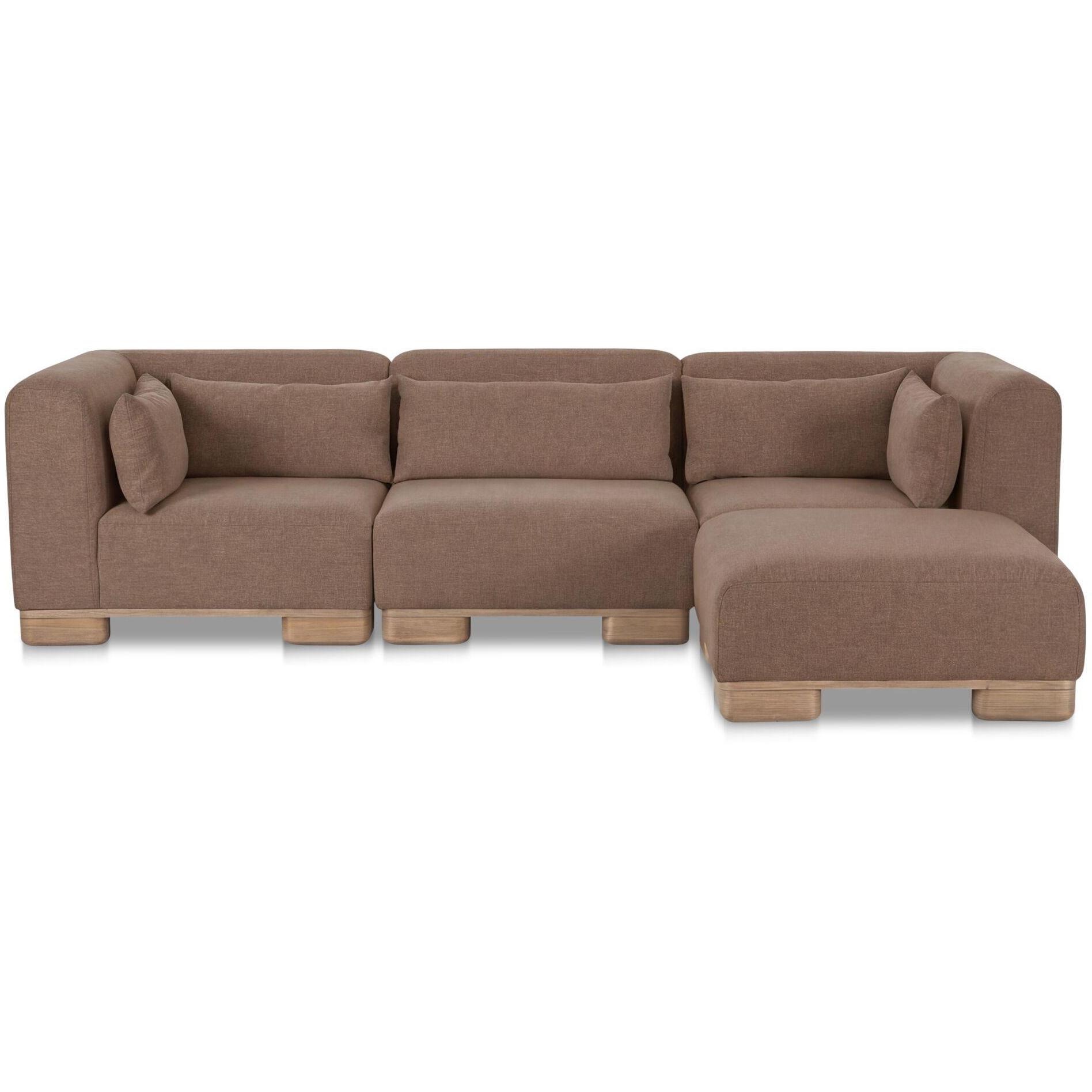 June Lounge Modular Sectional Dark Brown 1 June Lounge Modular Sectional Dark Brown