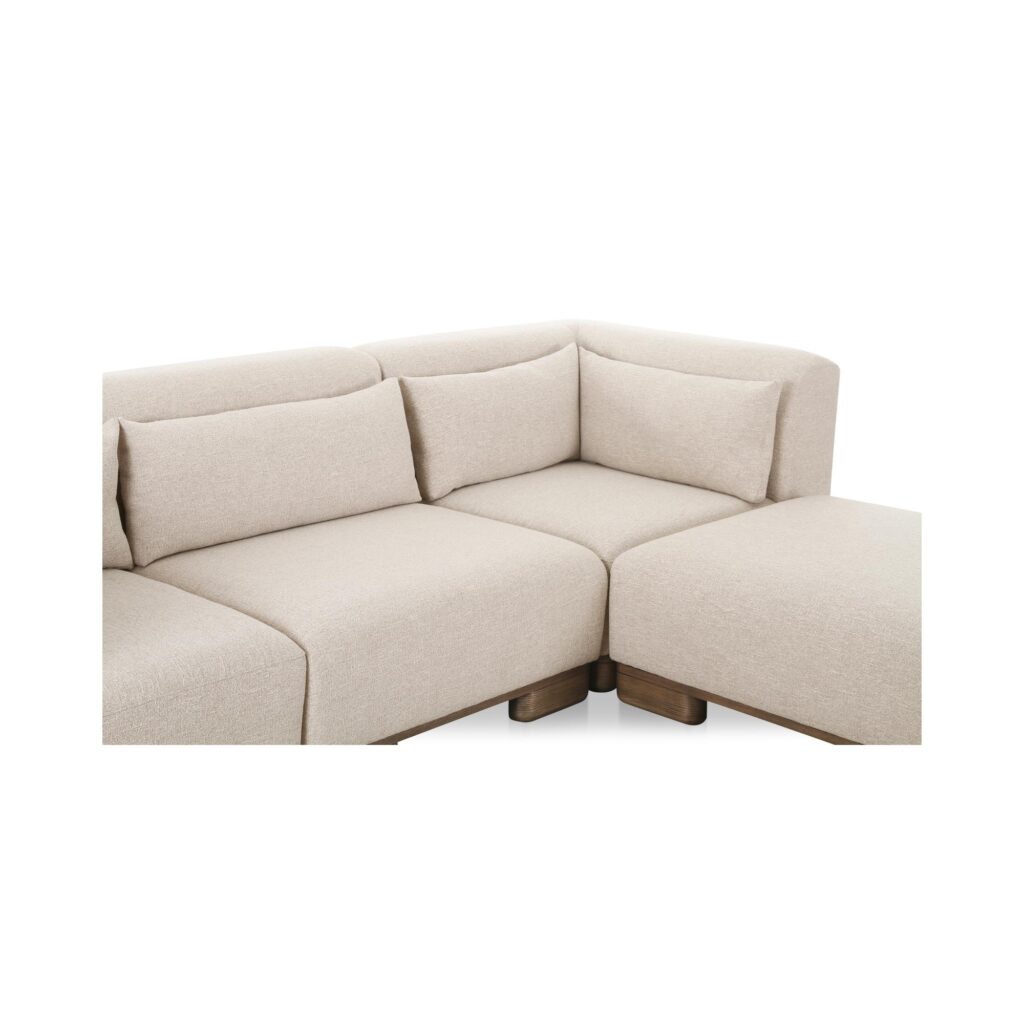 June Lounge Modular Sectional Oatmeal - Image 8