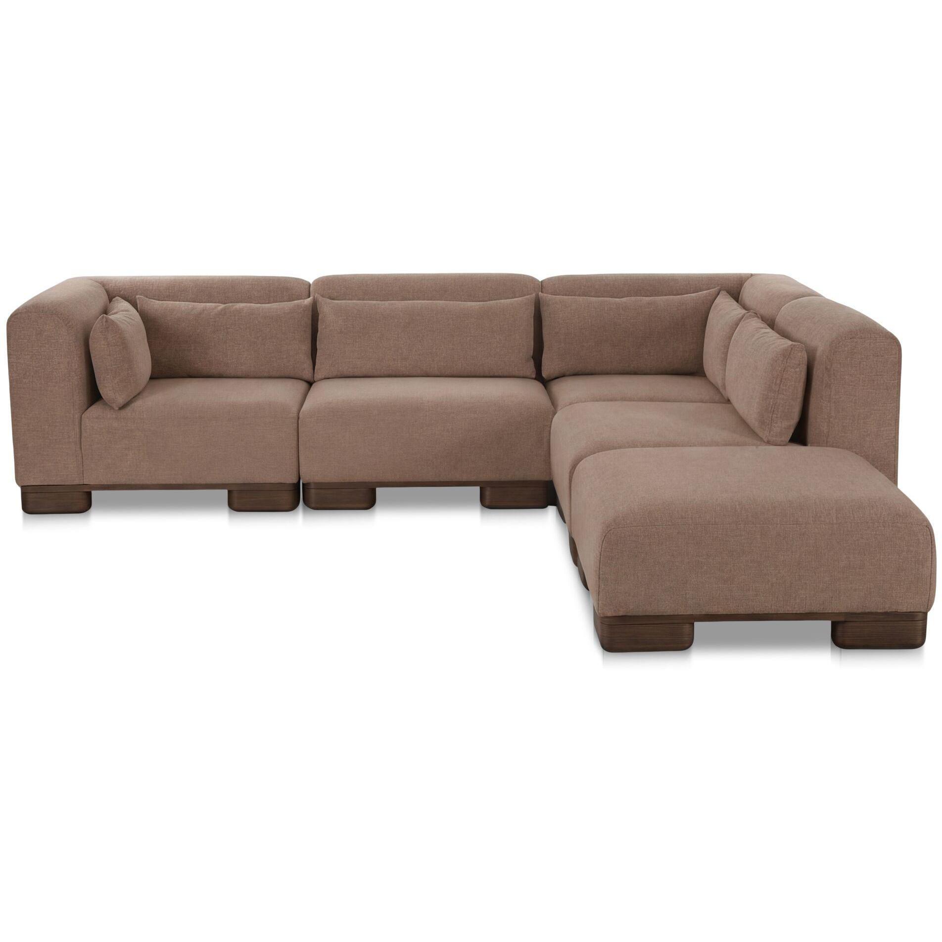 June Dream Modular Sectional Dark Brown 1 June Dream Modular Sectional Dark Brown