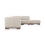 June Dream Modular Sectional Oatmeal OA-1047-34 OA 1047 34 June side silo