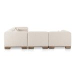 June Classic L-Shaped Modular Sectional Oatmeal OA-1048-34 OA 1048 34 June back silo