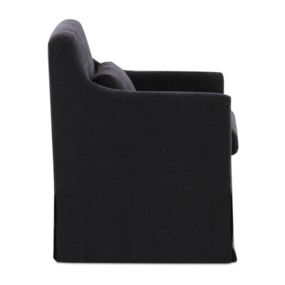 Lydia Slipcover Dining Chair Black 10 Lydia Slipcover Dining Chair Black OA-1051-02 OA 1051 02 Lydia side right shadsilo