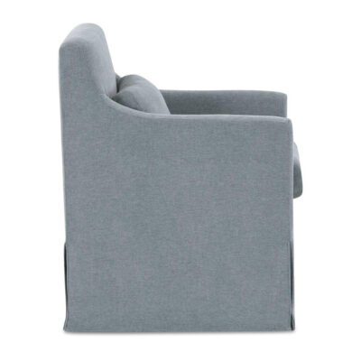 Lydia Slipcover Dining Chair Blue OA-1051-07 OA 1051 07 Lydia side right shadsilo