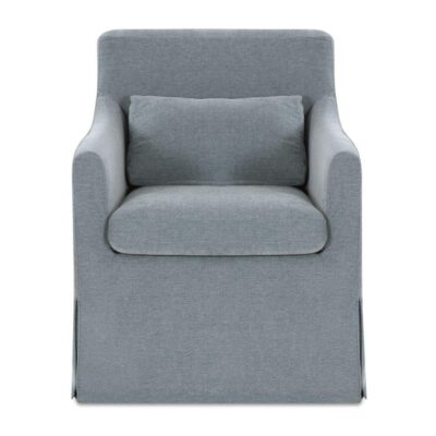 Lydia Slipcover Dining Chair Blue