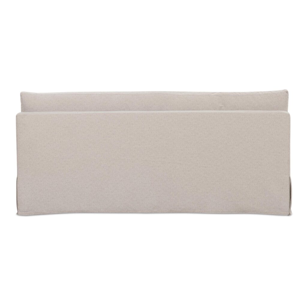 Fable Slipcover Dining Bench Beige - Image 4