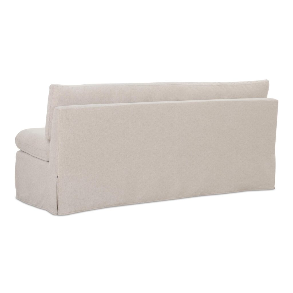 Fable Slipcover Dining Bench Beige - Image 2
