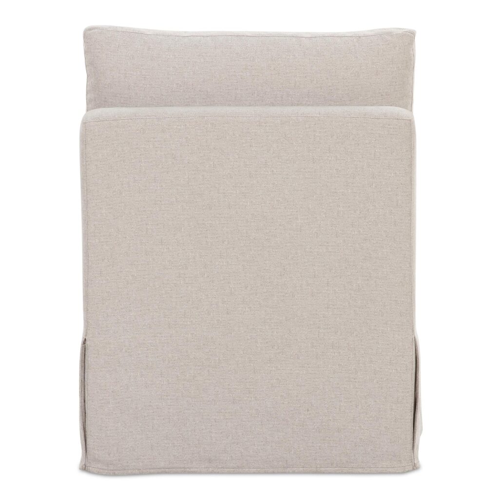 Fable Slipcover Dining Slipper Chair Beige - Image 4