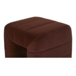 Verity Stool Warm Brown OA-1056-03 OA 1056 03 Verity closeup shadsilo