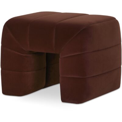 Verity Stool Warm Brown 8 Verity Stool Warm Brown OA-1056-03 OA 1056 03 Verity diagL shadsilo