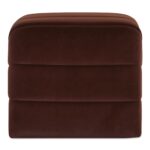 Verity Stool Warm Brown OA-1056-03 OA 1056 03 Verity side right shadsilo