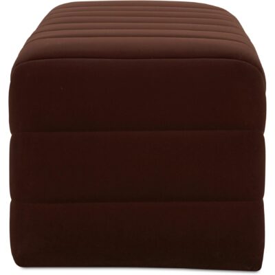 Verity Bench Warm Brown 9 Verity Bench Warm Brown OA-1057-03 OA 1057 03 Verity side right shadsilo