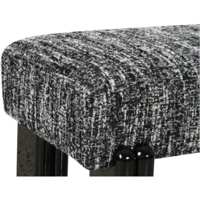 Priya Bench Black OA-1060-02 OA 1060 02 Priya closeup01 shadsilo