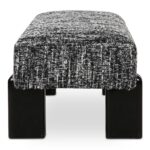 Priya Bench Black OA-1060-02 OA 1060 02 Priya side shadsilo