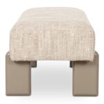 Priya Bench Off White OA-1060-34 OA 1060 34 Priya side shadsilo